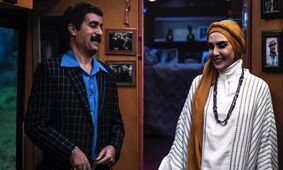 عکس جدید شری خانم سریال پایتخت با ارسطو و رحمت وسط جنگل / ببینید باور نمی کنید !