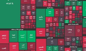 بورس با لباس قرمز از تعطیلات برگشت