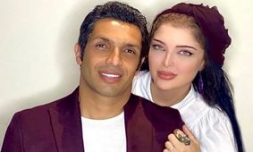 حرکات زننده و دور از شان زن سپهر حیدری برای جذب فالور / خجالت بکش خانم آرام جوینده ؛ عکسی که با سانسور هم قابل پخش نیست