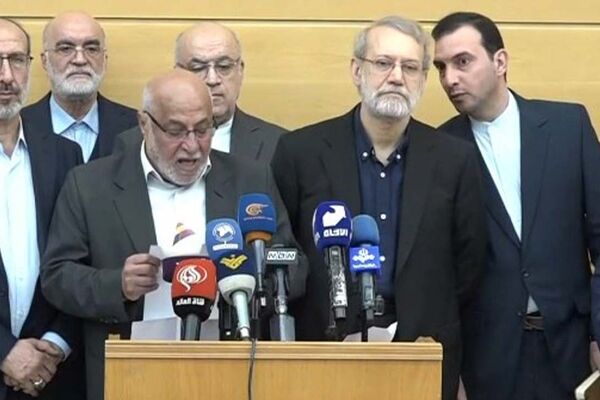 لاریجانی: جهان فهمید رژیم صهیونیستی به هیچ کشوری رحم نمی‌کند + فیلم