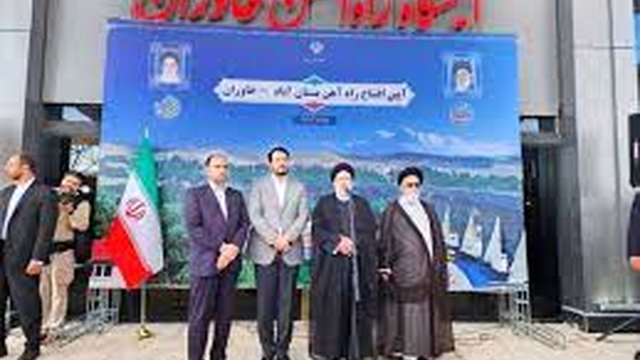 راه آهن بستان آباد - خاوران با ریل ملی ذوب آهن اصفهان