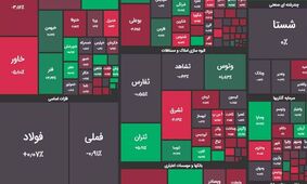 بورس دوباره لباس قرمز به تن کرد! +نمادها