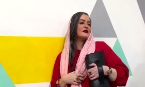 جذابیت نعیمه نظام‌دوست با لباس‌های رنگارنگ در یک مراسم لوکس