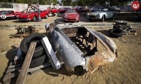 اتفاقی باورنکردنی، اما واقعی؛ فروش لاشه این خودرو  به قیمت دو میلیون دلار! + عکس