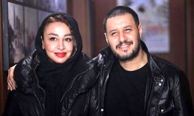 عکس جالب و غافلگیرکننده همسر جواد عزتی با آرایشی تند و جذاب!