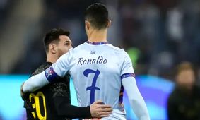 رونالدو بار دیگر زیر سایه مسی! +عکس