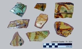 کشف عتیقه در قلعه الموت