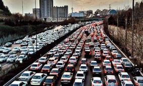 آخرین وضعیت ترافیک شهری تهران؛ گزارش کامل از معابر پرازدحام